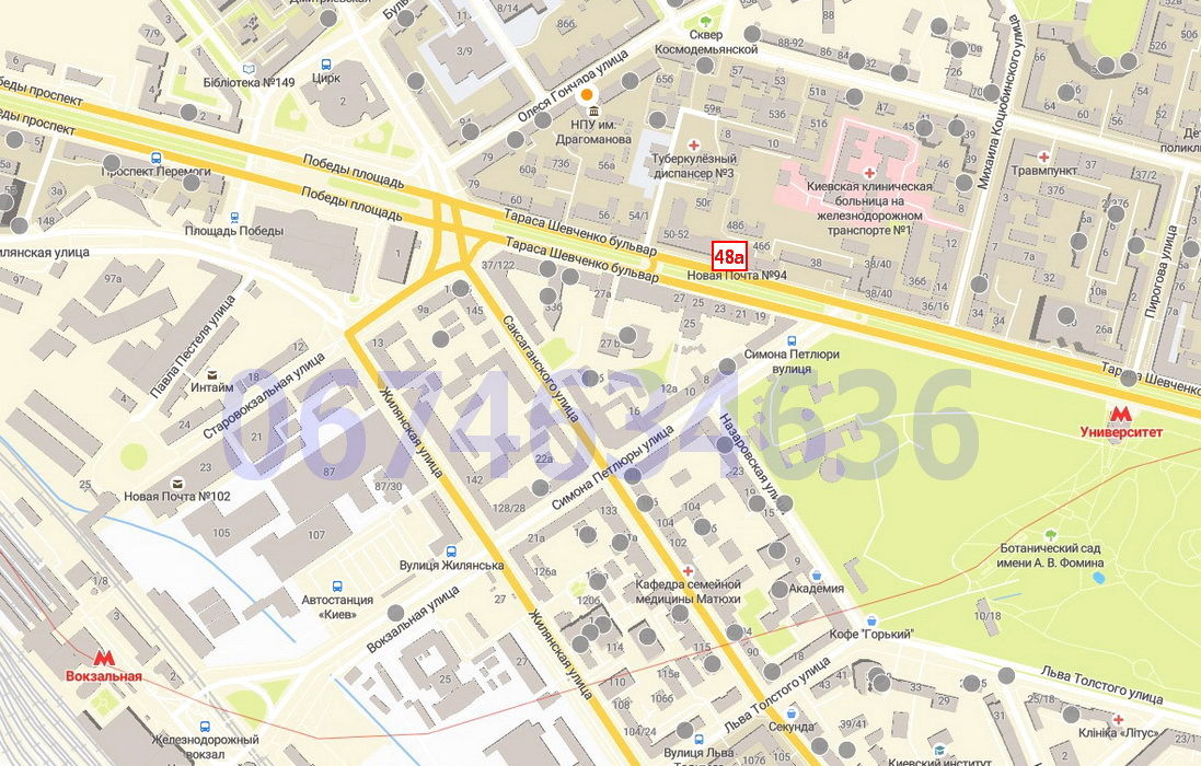  Офис, Шевченко Тараса бульв., 48, Киев, W-766563 - Фото 15